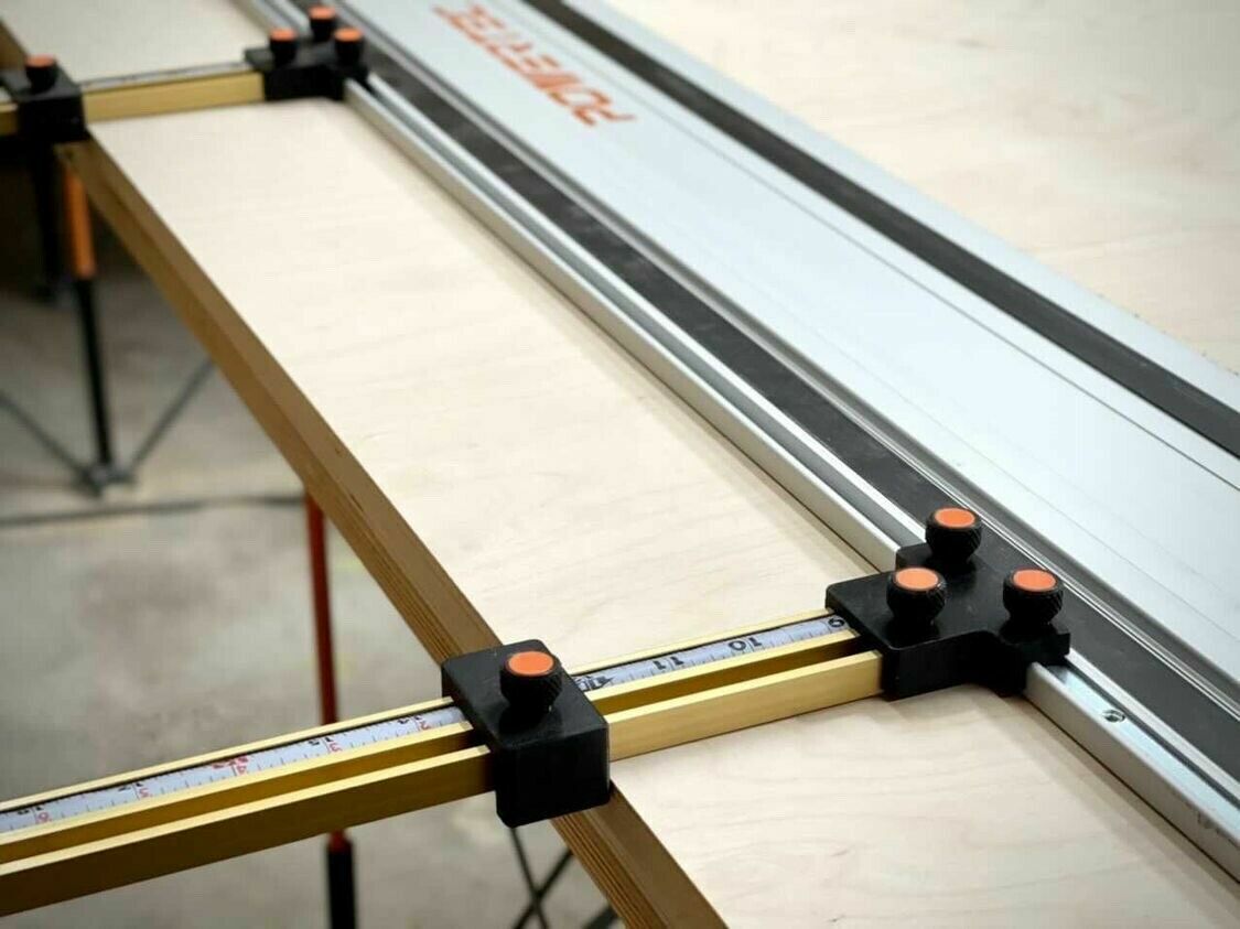 ToolCurve Parallel Guides for PowerTec Guide Rails and Track Saws