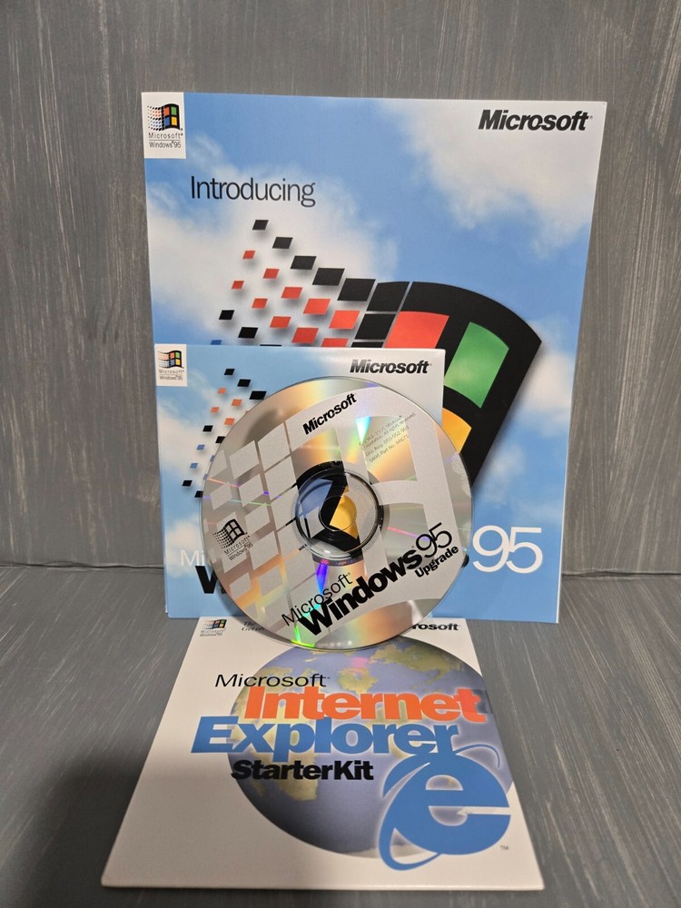 Microsoft Windows 95 Upgrade _ CD-ROM