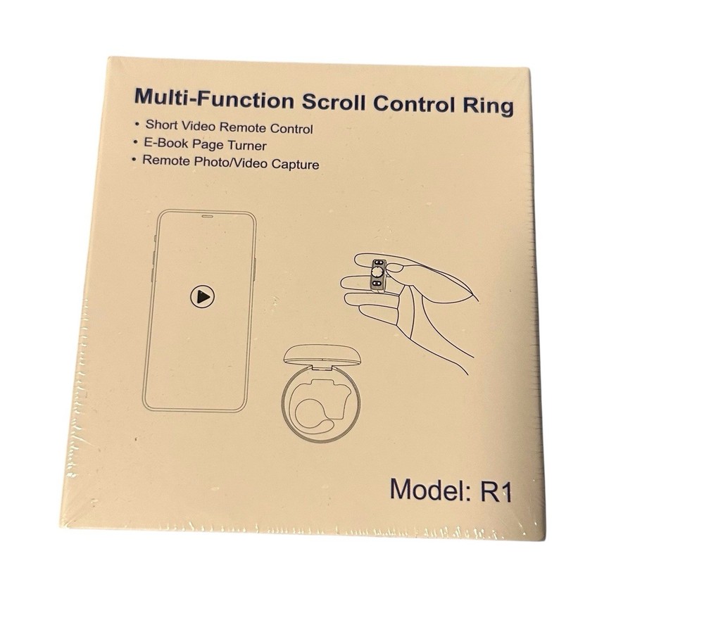Multi-Function Scroll Control Ring - White