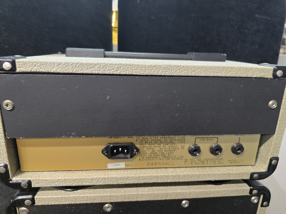 1987 Marshall Silver Jubilee 25-50 Micro Stack Anniversary Excellent Condition
