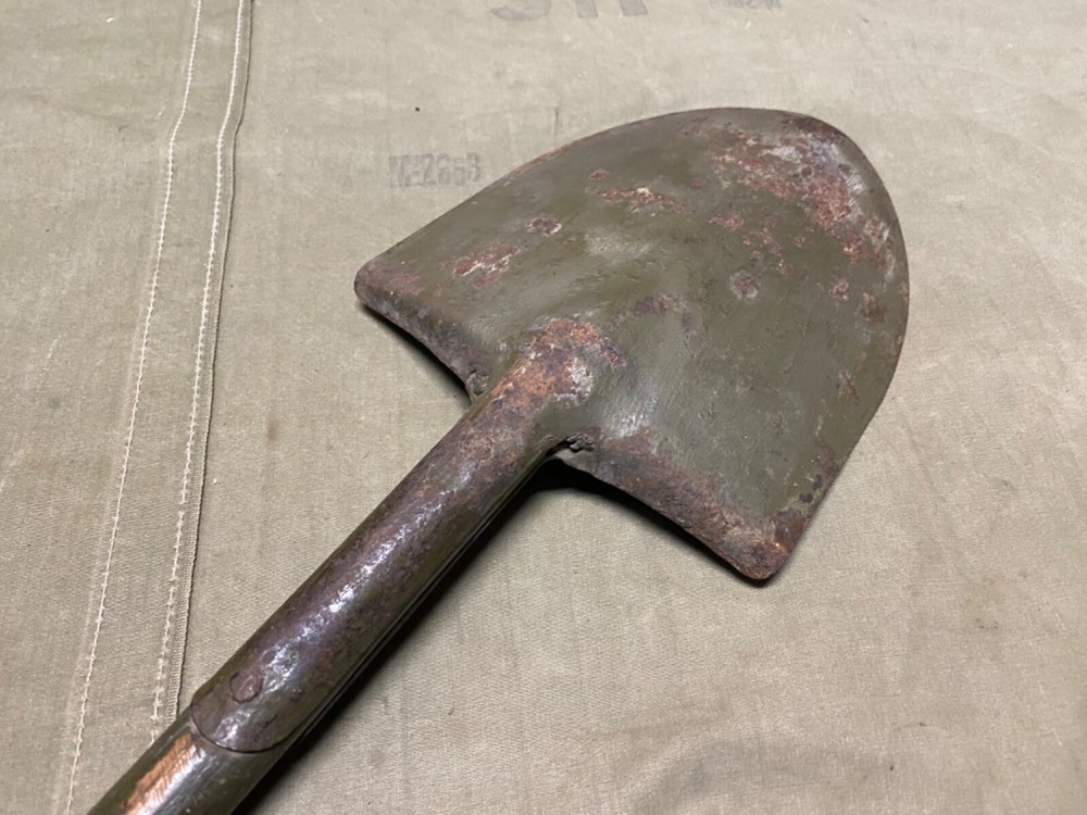 ORIGINAL WWI WWII US ARMY M1910 T-HANDLE FIELD E-TOOL ENTRENCHING SHOVEL