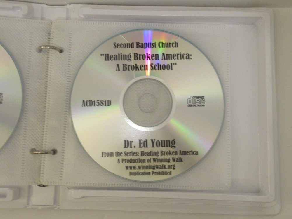 Dr. Ed Young - Healing Broken America (CD) 6-Disc Set