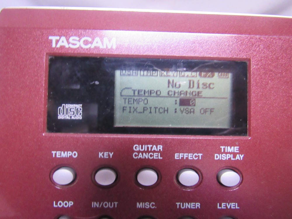 TASCAM CDGT2 Portable CD Guitar Trainer