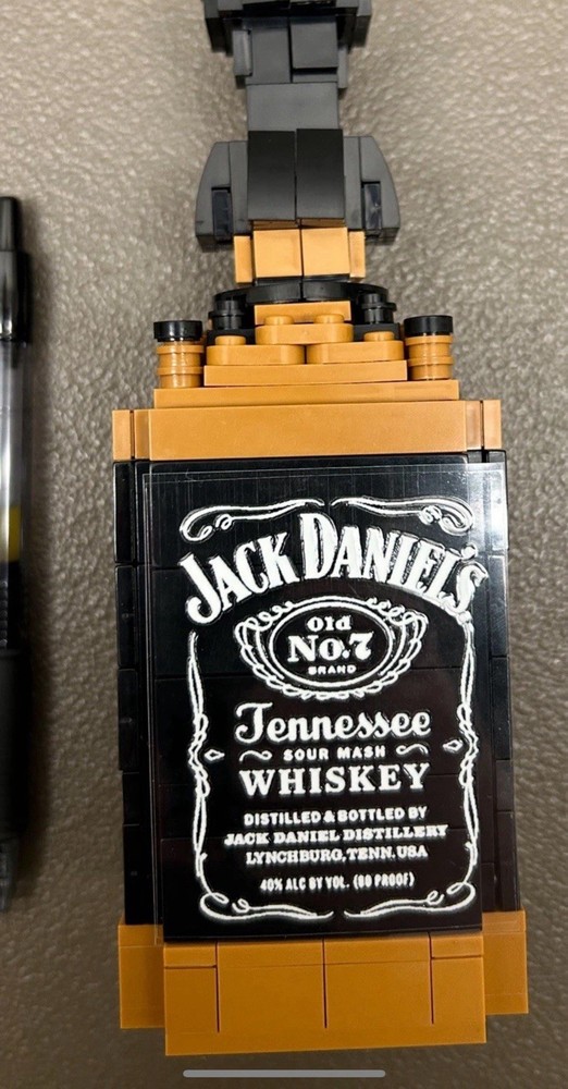 Jack Daniels Whiskey Building Block Set