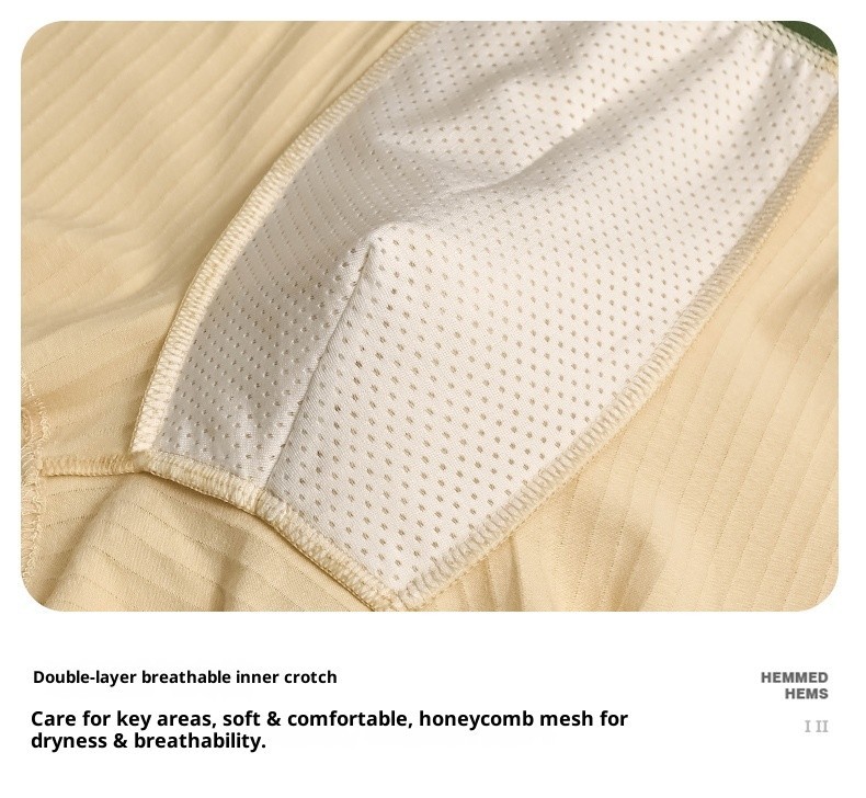 4 PCS Men's Underwear Soft Boxer Briefs Breathable Comfortable Trunks