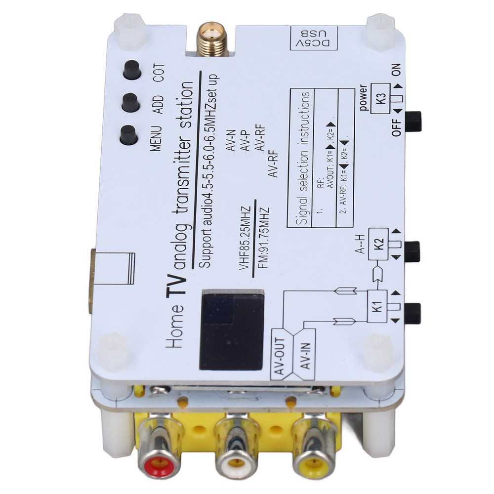 Home TV Analog Transmitter Station Transmission AV High Definition Part