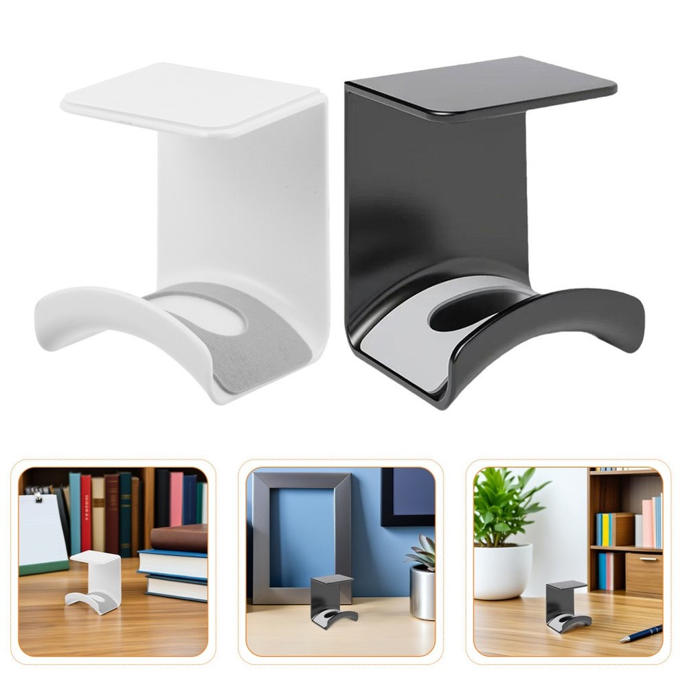 4 Pcs Under Desk Headphone Stand Backpack Holder Classroom Accessories Table