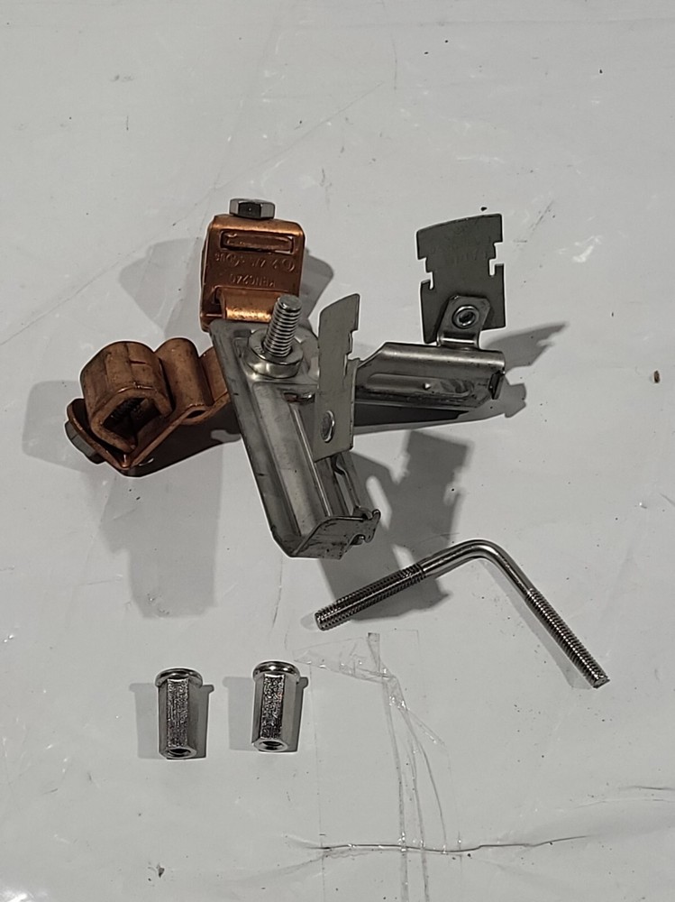 Universal pedestal clamp with cable manager