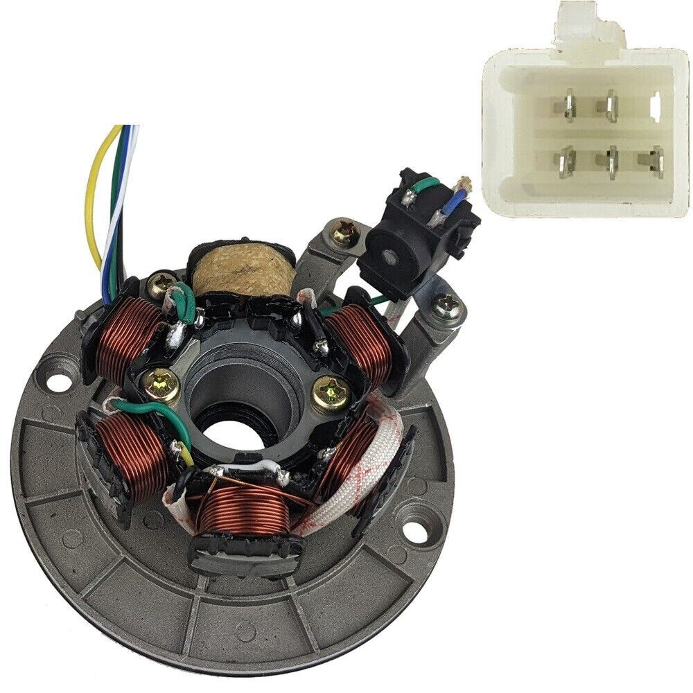 Magneto Stator W/ Light For 125cc 140cc Apollo Dirt Pit Bike