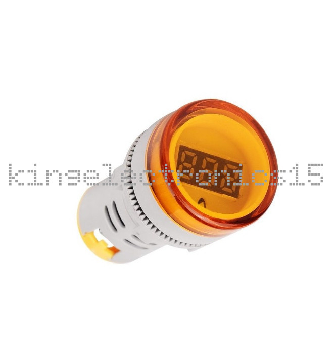 DIY 22MM AC60-500V LED Voltmeter Voltage Meter Indicator Pilot Light New