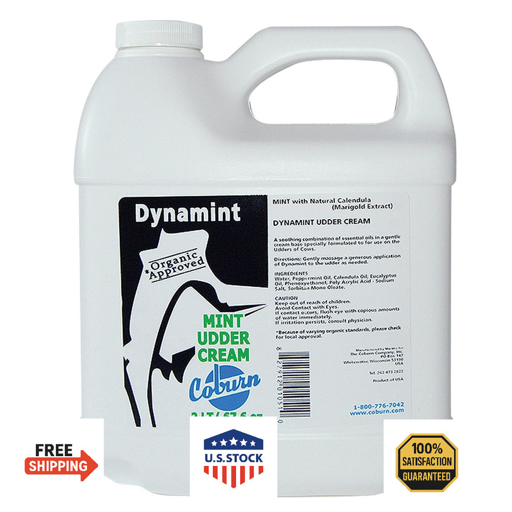 Dynamint Udder Cream - 2L Jug, 2 L