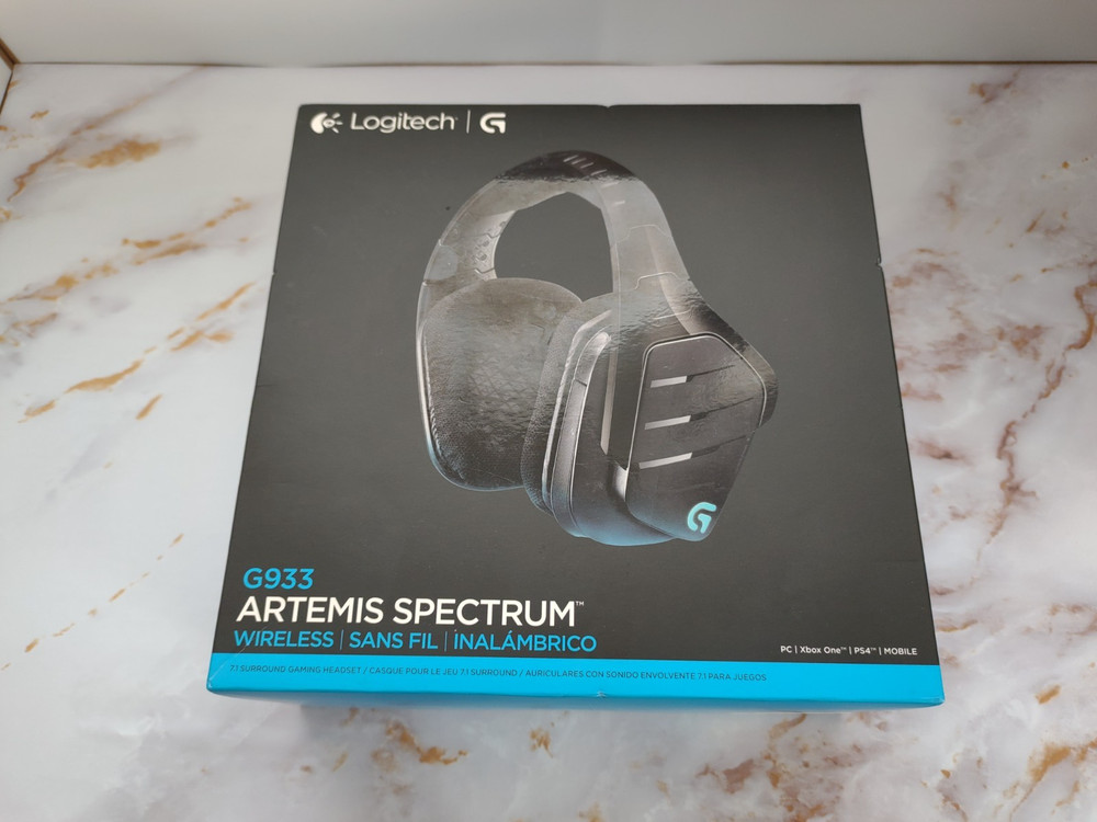 Logitech - G933 Artemis Spectrum Gaming Headset - Black