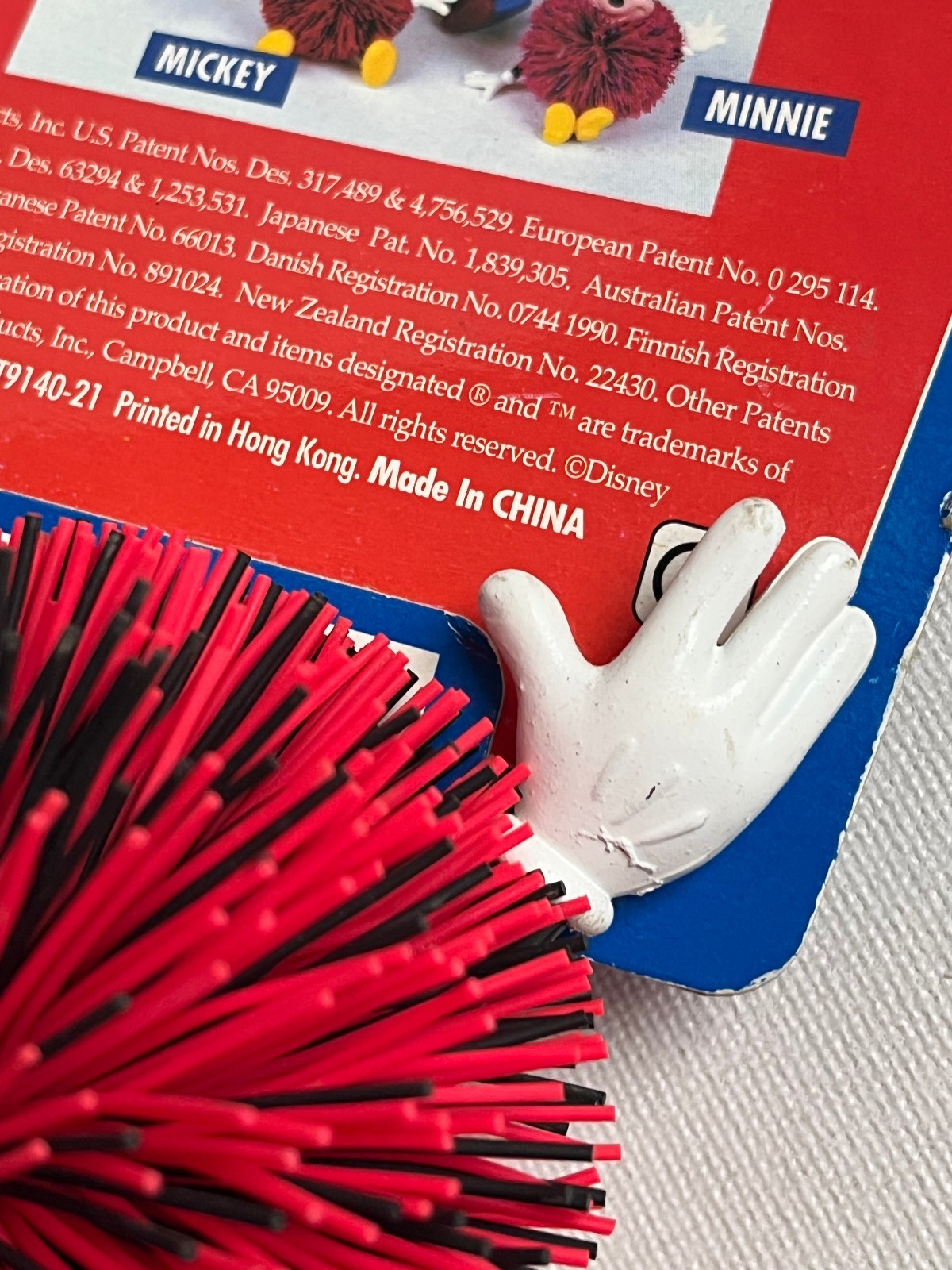 Vintage 90s 1998 Koosh Ball Mickey Mouse - New Disney