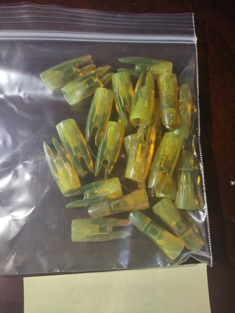 22 Pcs Nocks Yellow