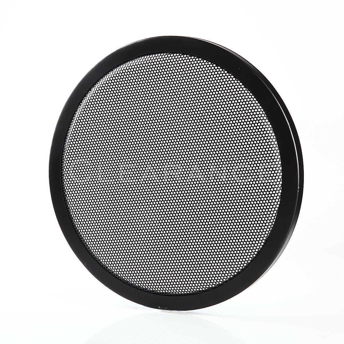 New 10" INCH UNIVERSAL STEEL / METAL MESH SPEAKER GRILL with RING DS10