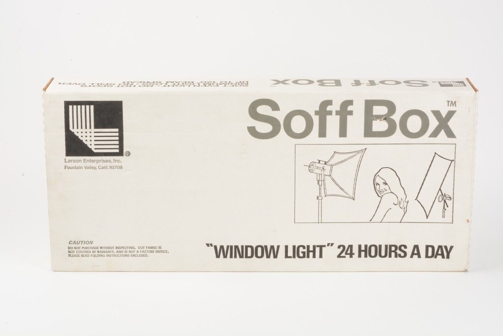 Larson SOFF Box "Window Light" SSOFB 17" Square, Complete w/ Bracket+Clamp