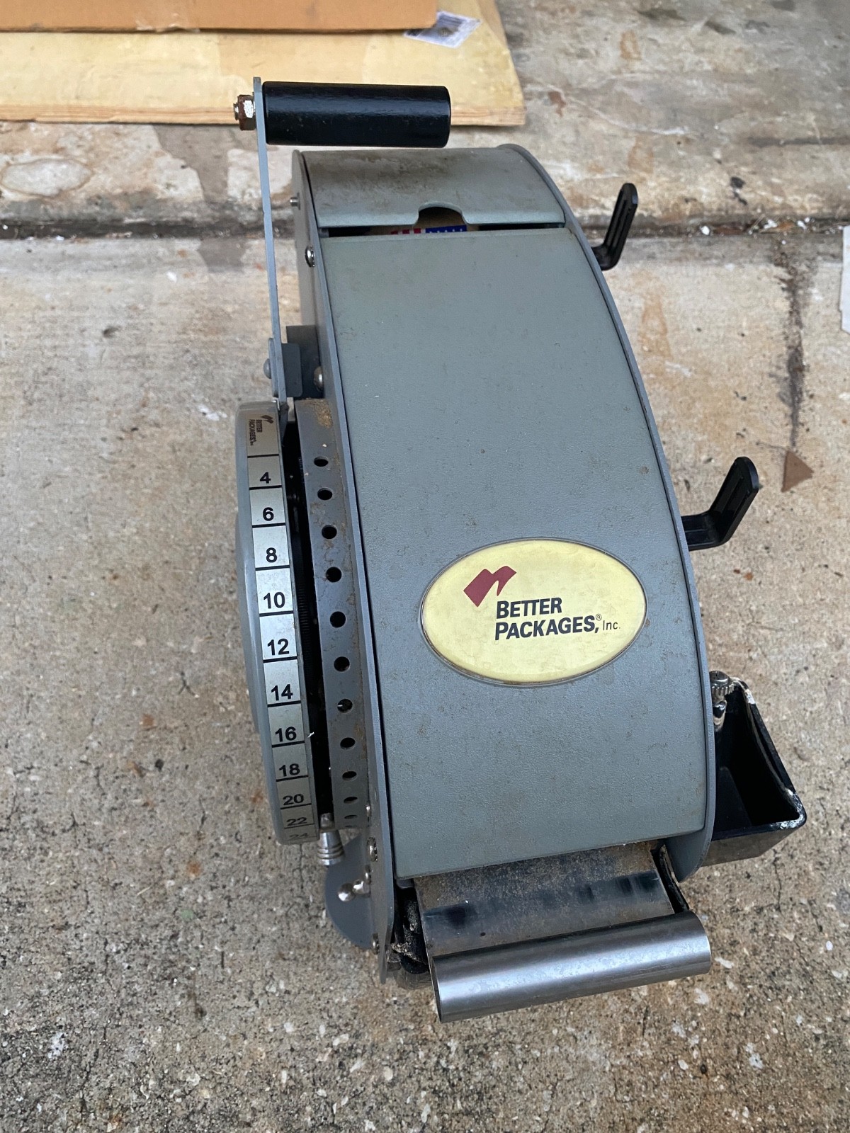 Better Pack 333 Plus Manual Gummed Tape Dispenser Excellent Used Condition