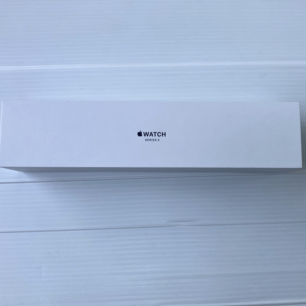 Empty Box & Inserts Only – Authentic OEM Apple Watch Series 3 Packaging Only