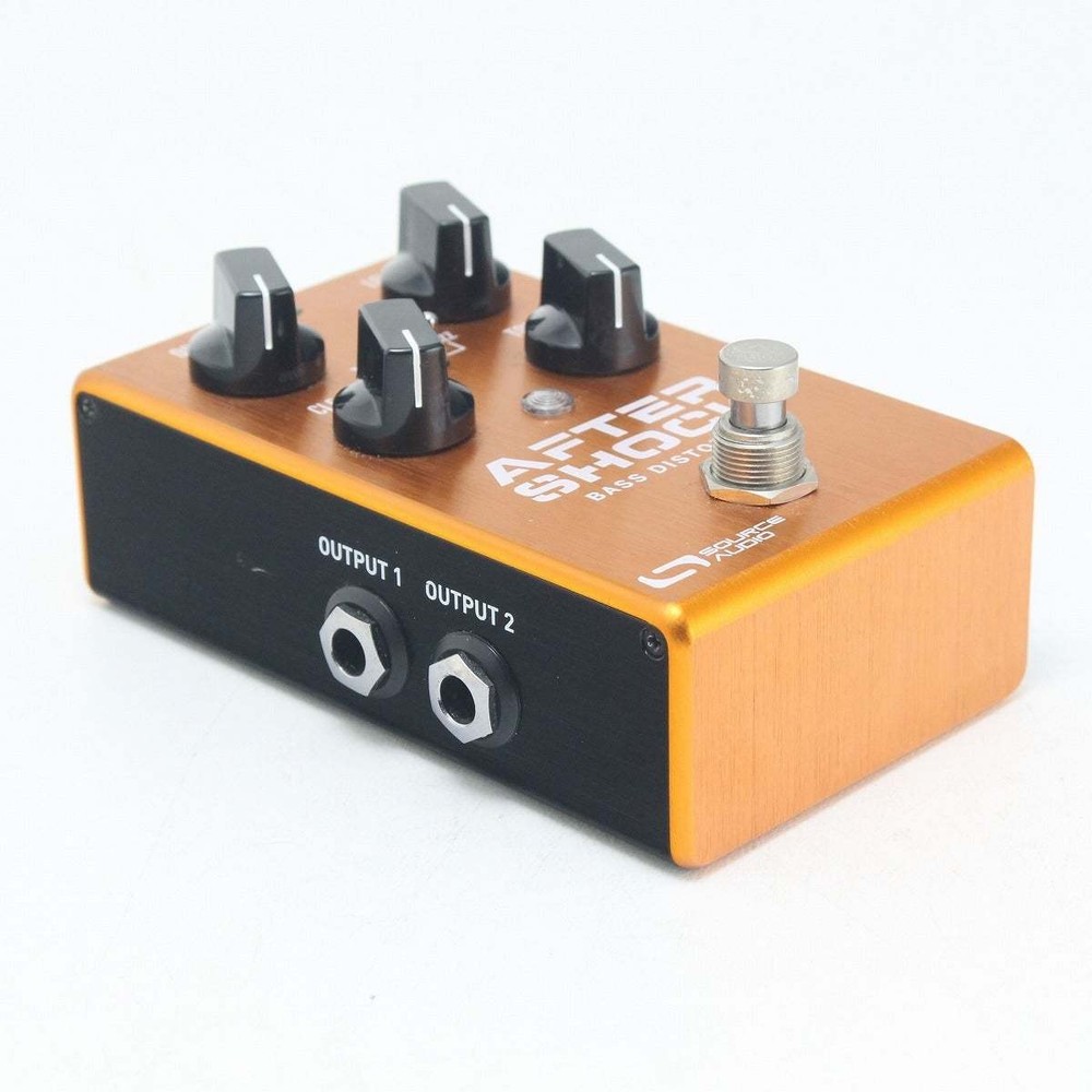 Source Audio Aftershock Bass Distortion Pedal Multi-Parameter Used B+