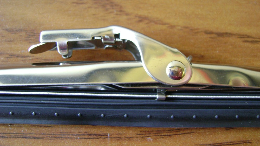 Windshield Wiper Blades w/ Polished Stainless Holder pair *In Stock*