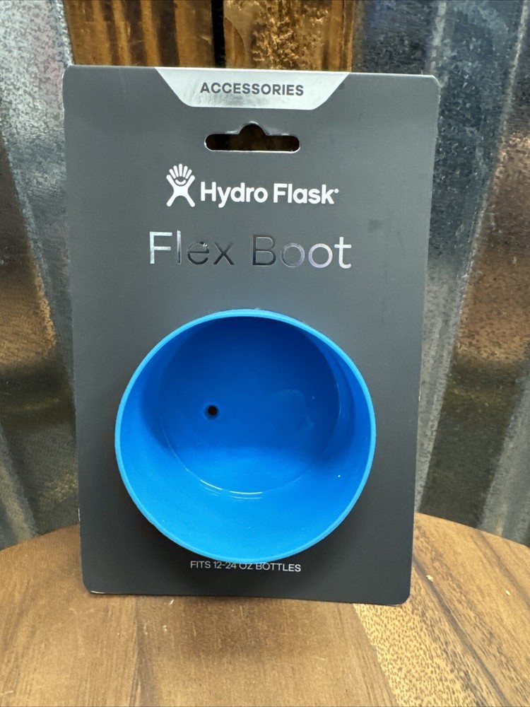 Hydro Flask Flex Boot - 12-24 Oz Bottle - Small Pacific Blue - Protector New