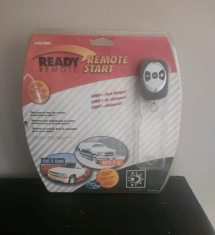 Ready Remote - Remote Start Keyless Entry Car Starter Model 24926 - READ