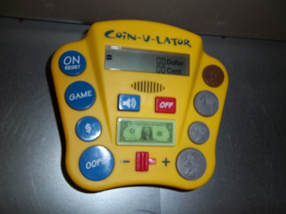 Small COIN-U-LATOR Adding Machine Learning Toy