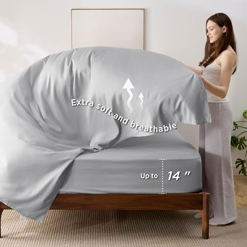 Comforter Set - 7 Pieces Reversible Grey Bedding Size Bed Set Queen 01 - Grey