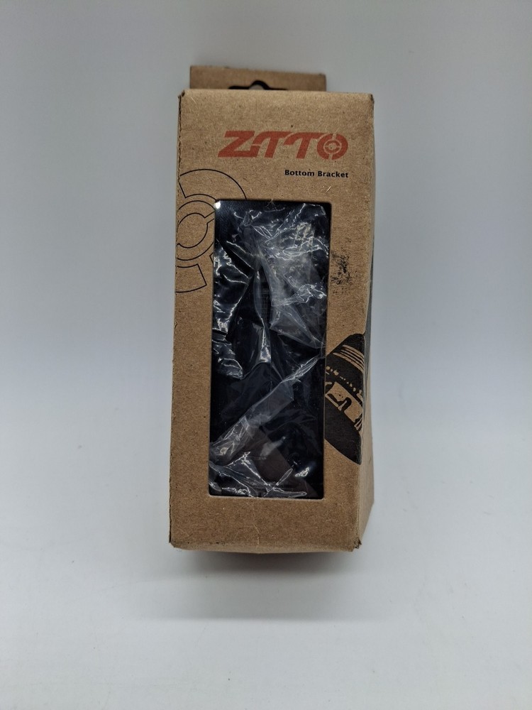 ZITTO, Black, Aluminum Threaded Bottom Bracket, BB86/24  L 86.5 R Ceramic