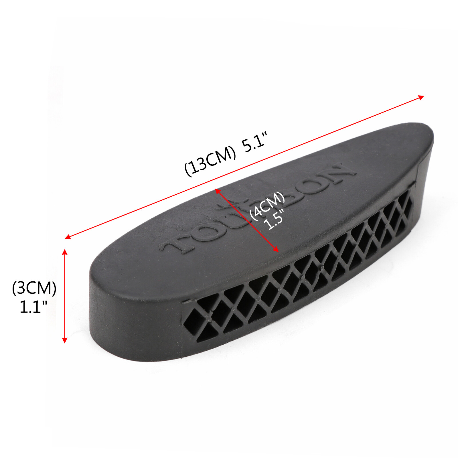 TOURBON Rubber Buttpad Recoil Pad for Rifle Shotgun US Warehouse Fast Delivery