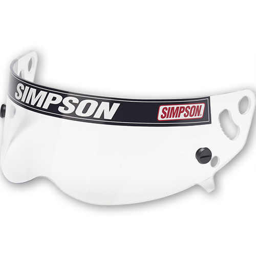 Simpson 1020-17 Clear Racing Helmet Replacement Shield