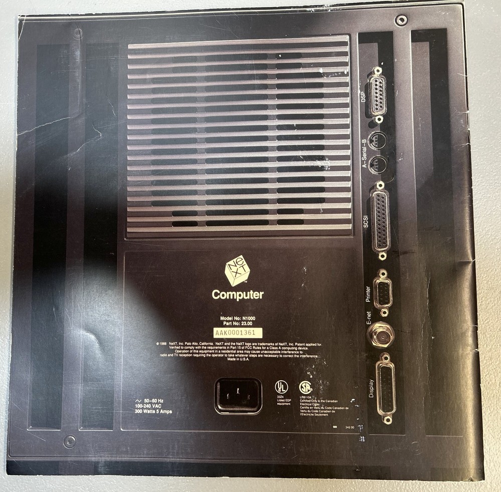 Very Early Next Cube Brochure