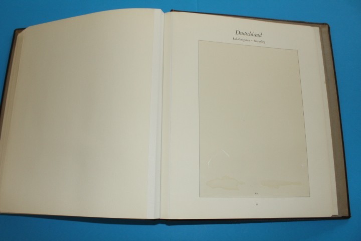 Germany Locals 1945 Hingeless Borek Specialty Springback Album BlueLakeStamps