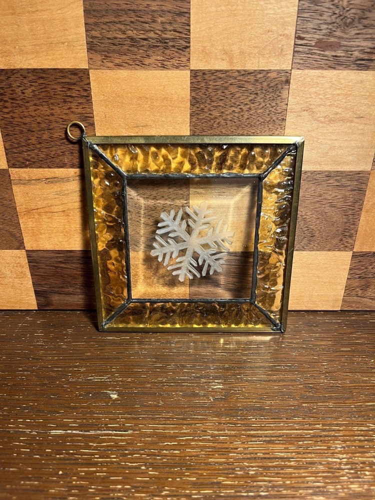 Snowflake Stained Glass