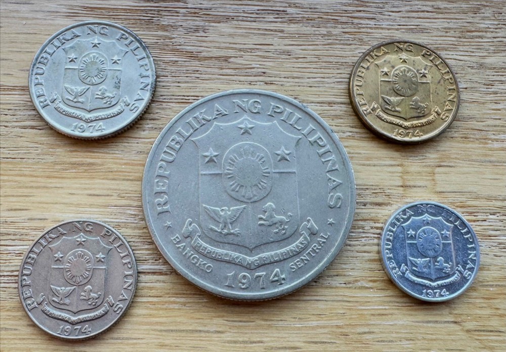 Philippines Republic 1974 Coin Set
