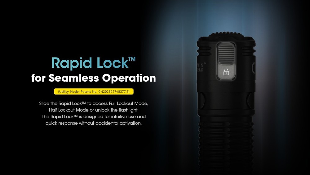 Nitecore EDC31 Flashlight 3500LM USB-C Recharge Compact EDC Torch Tactical Light