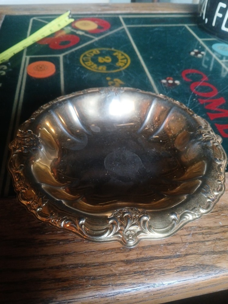 International Silver Company Dish Tray Silverplate 7.5" Trinket Candy