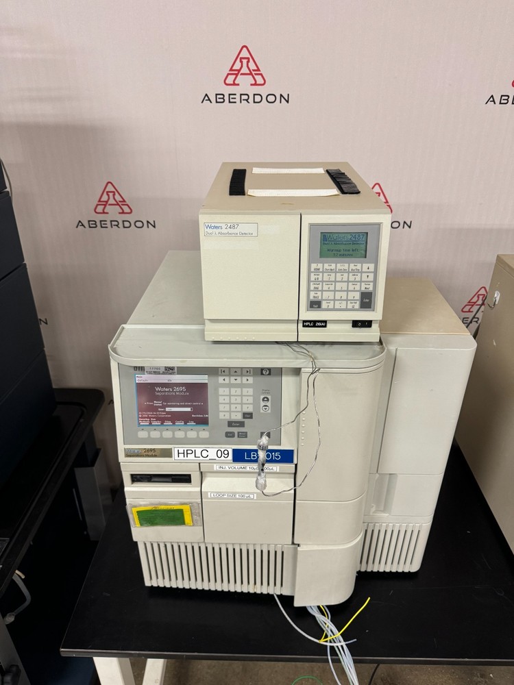 Waters 2695 Separations Module Detector 2487 HPLC System #17700