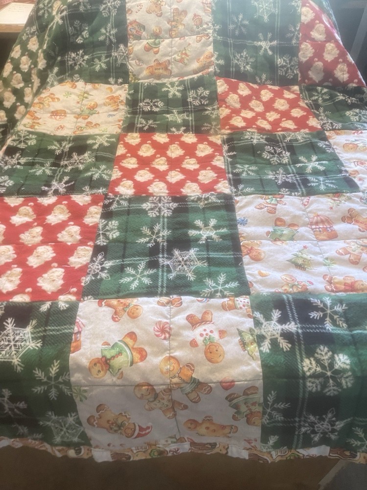 Gingerbread Rag Quilt