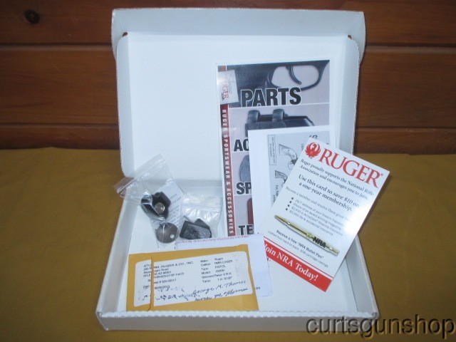 Ruger Model LC9 Semi Auto 9mm Pistol Box Only