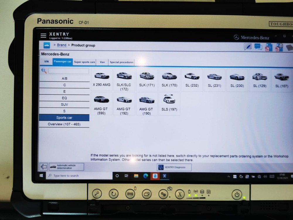 Mercedes MB Star Diagnostics Doip system SDConnect C4 Xentry - CFD1