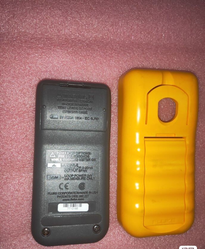 FLUKE 705 LOOP CALIBRATOR SOURCE SIMULATE OR MEASURE USED//