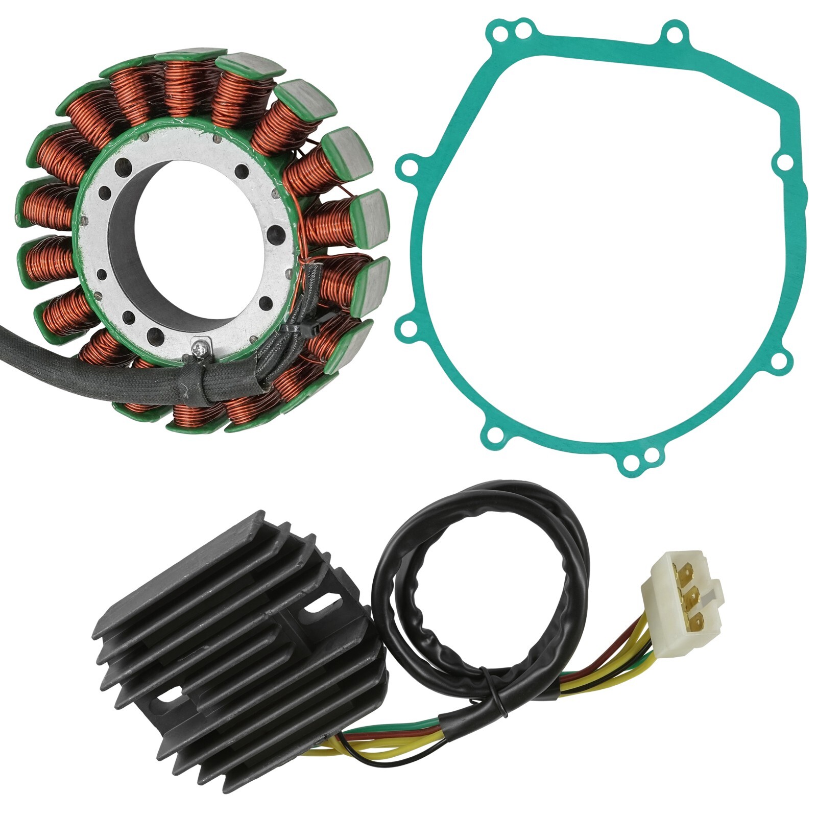 Stator Regulator & Gasket for Kawasaki Vulcan 1500 Nomad Fi VN1500L 2001-2004