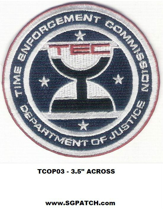 TIME COP ENFORCEMENT PATCH - TCOP03