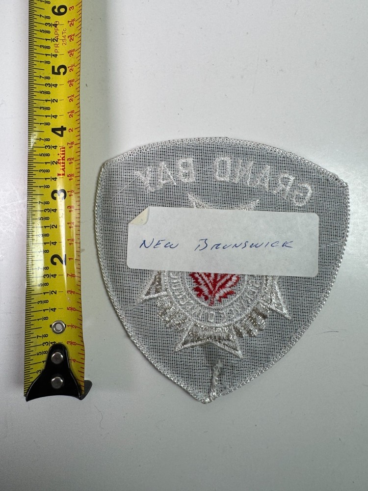 Grand Bay Fire Canada Patch W5