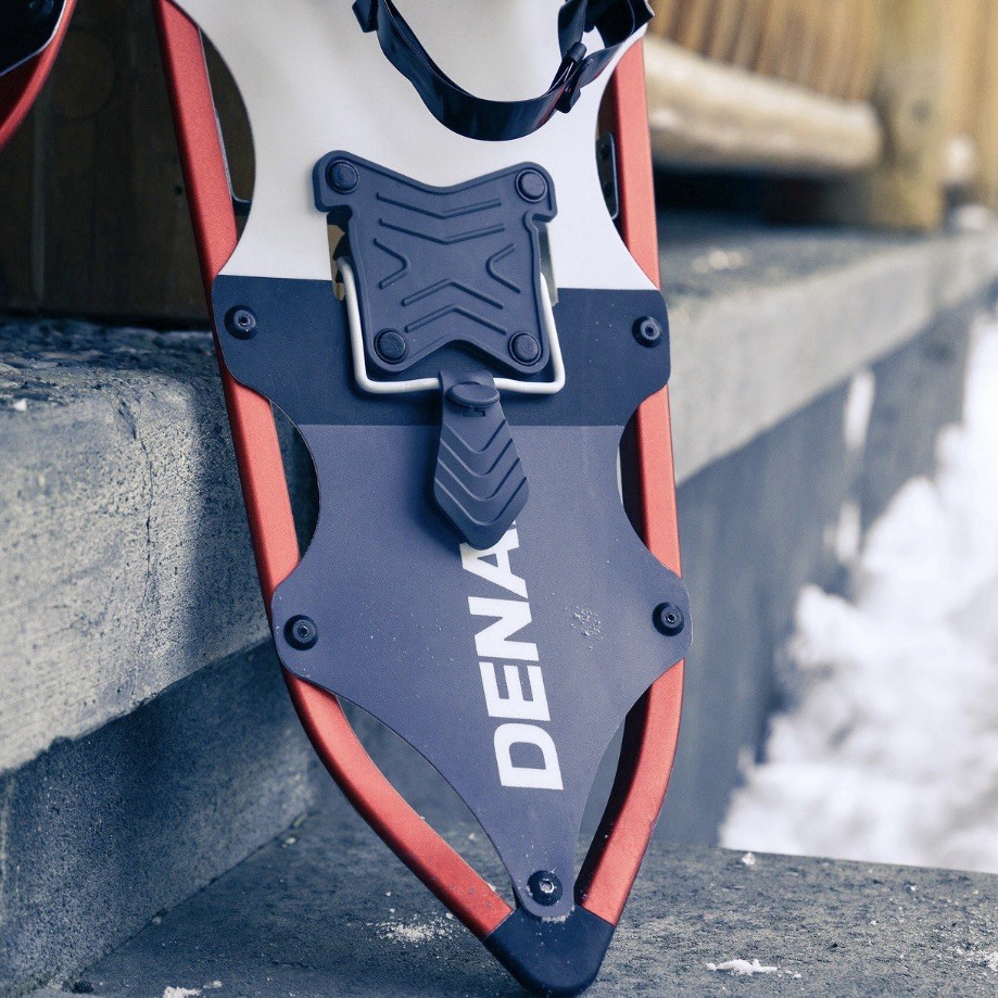 Denali Sawtooth Spin Snowshoes 9x30 Winter Hiking Kit w/ Poles & Bag – 250 lb