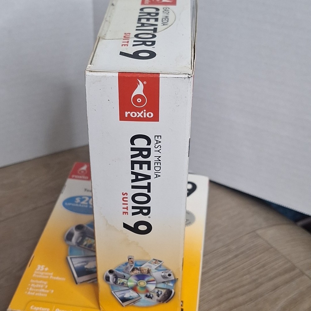Roxio Easy Media Creator 9 Suite - New