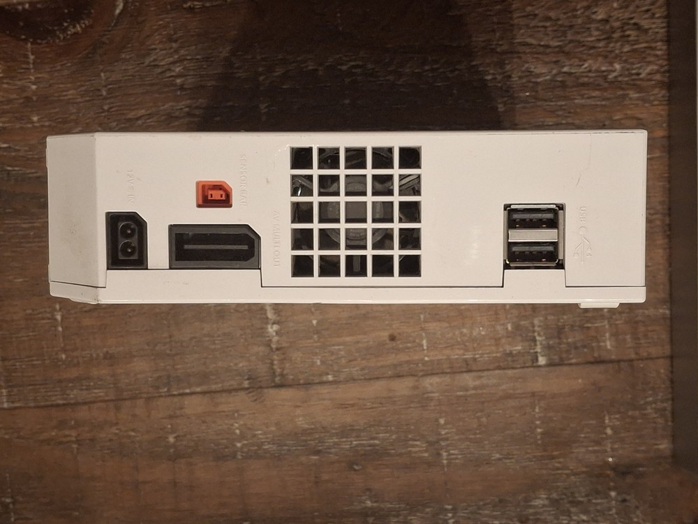 Nintendo Wii White Console System RVL-001 1 Controller & Cords *Tested & Working