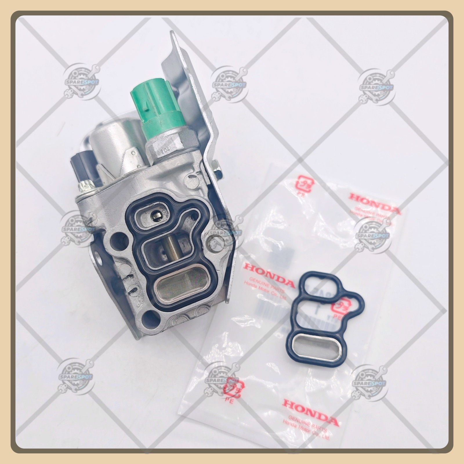 New GENUINE VTEC SOLENOID SPOOL VALVE W/GASKET 15810-RAA-A03  For HONDA ACURA
