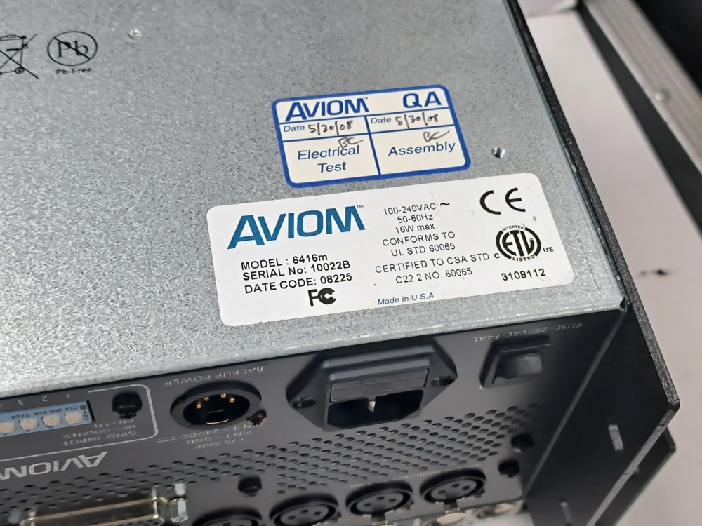 Aviom 6416m 16-Channel Mic Input Module